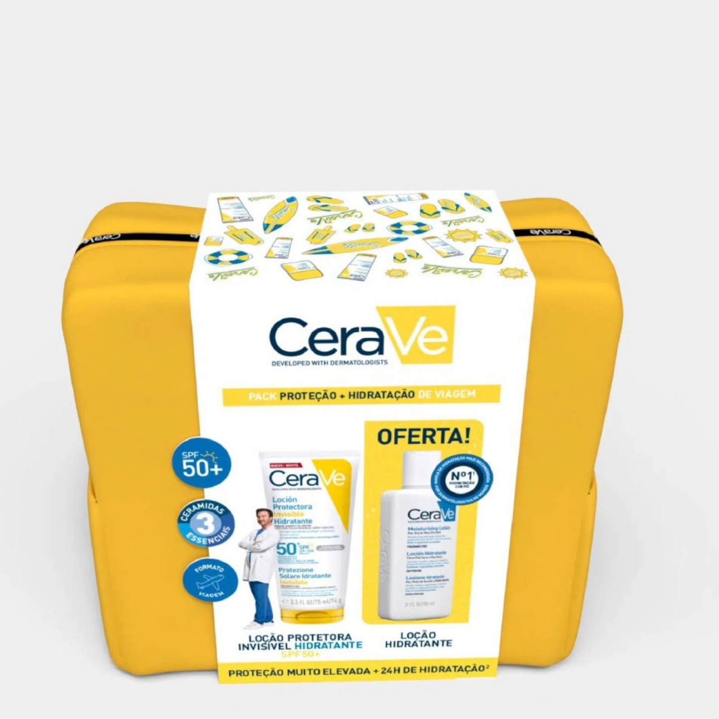 CeraVe Protect SPF50+ Lotion 75ml + Offer CeraVe Hydrating Lotion 88ml